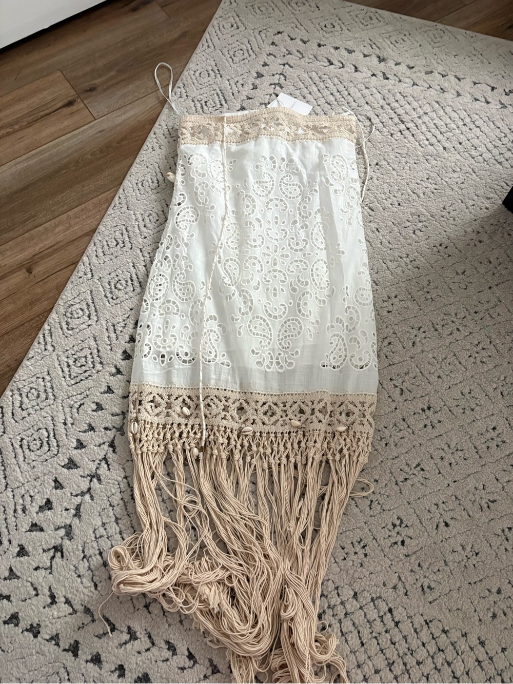 Zimmerman Vitali Fringe Mini Dress